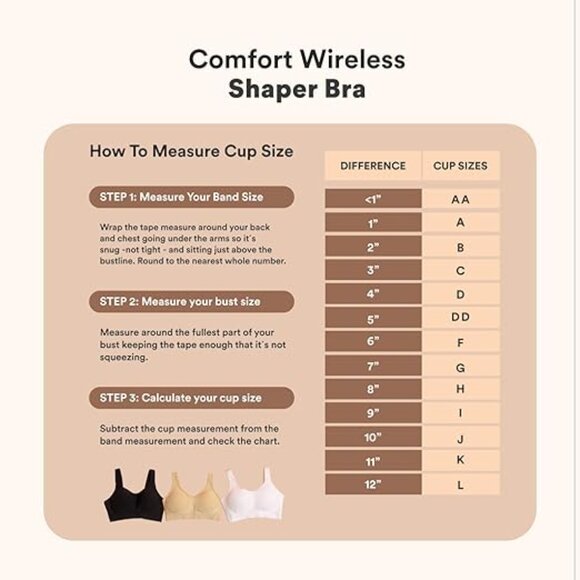 Shapermint Truekind Daily Comfort Wireless Shaper Pink Bra - Picture 7 of 7